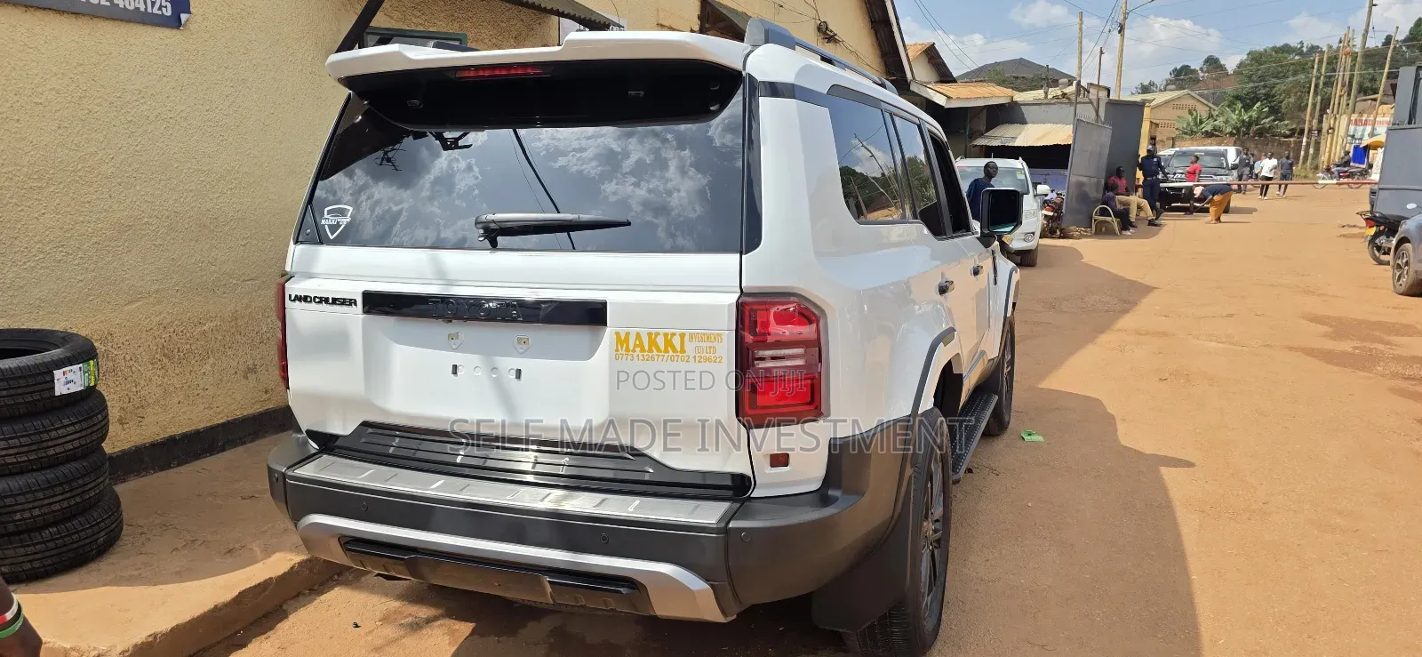 Toyota Land Cruiser Prado 2024 White