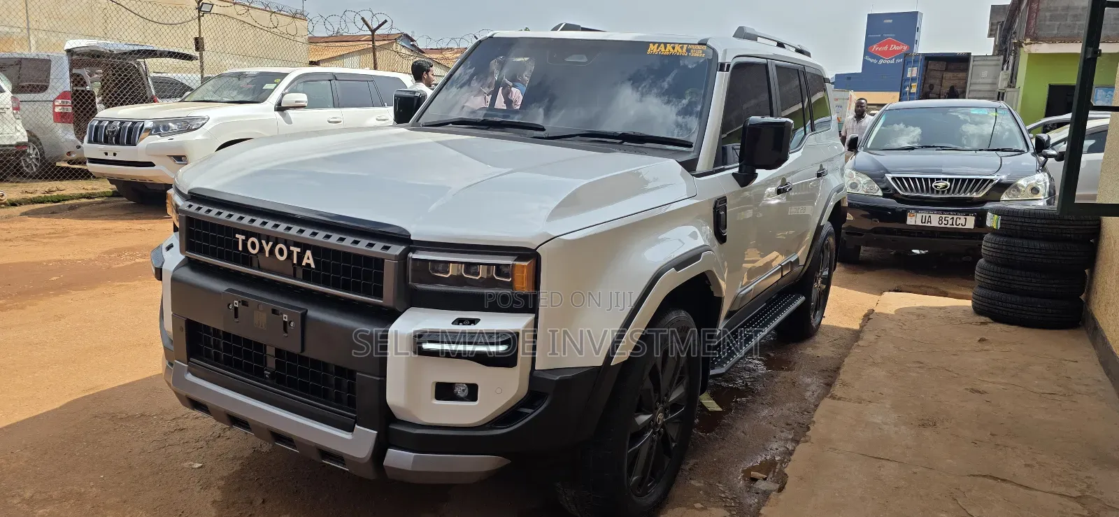 Toyota Land Cruiser Prado 2024 White