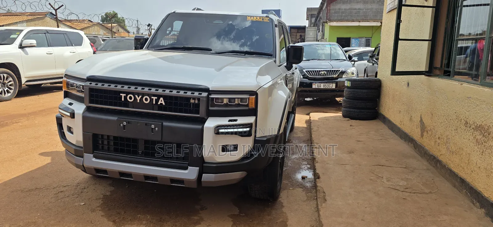 Toyota Land Cruiser Prado 2024 White