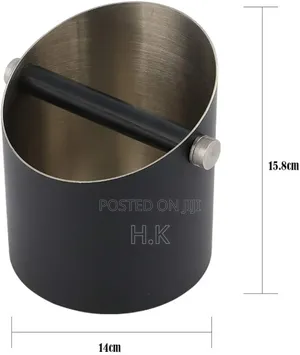Stainless Steel Espresso Coffee Knock Box