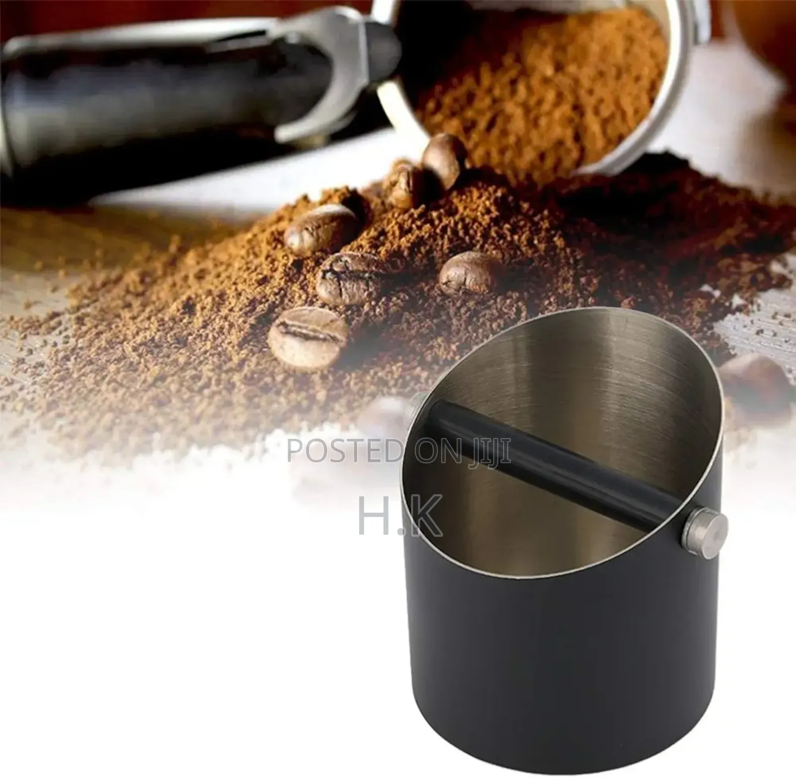 Stainless Steel Espresso Coffee Knock Box