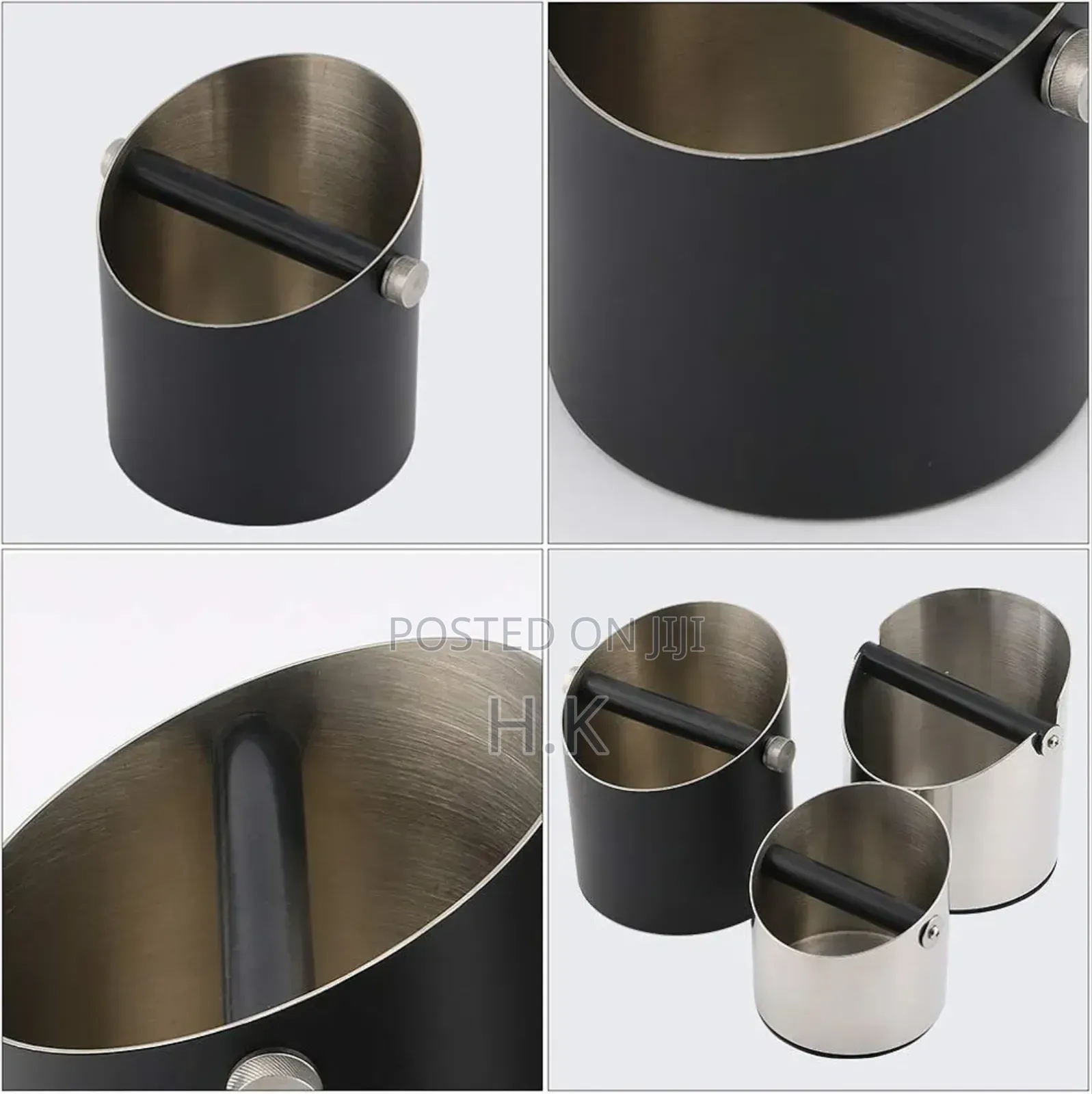 Stainless Steel Espresso Coffee Knock Box