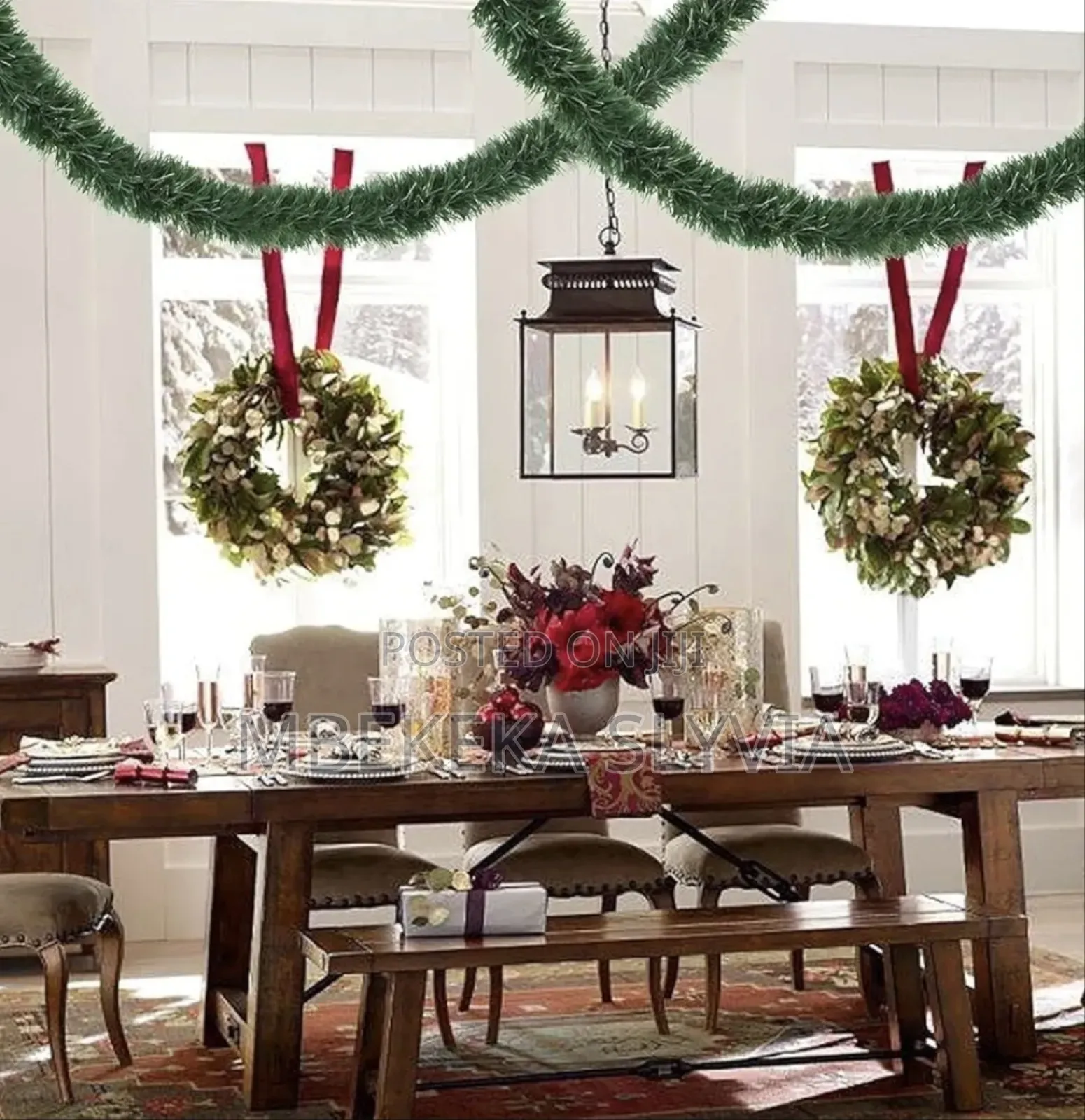 Artifical Christmas Garland Christmas Tree Home Deco 1pcs