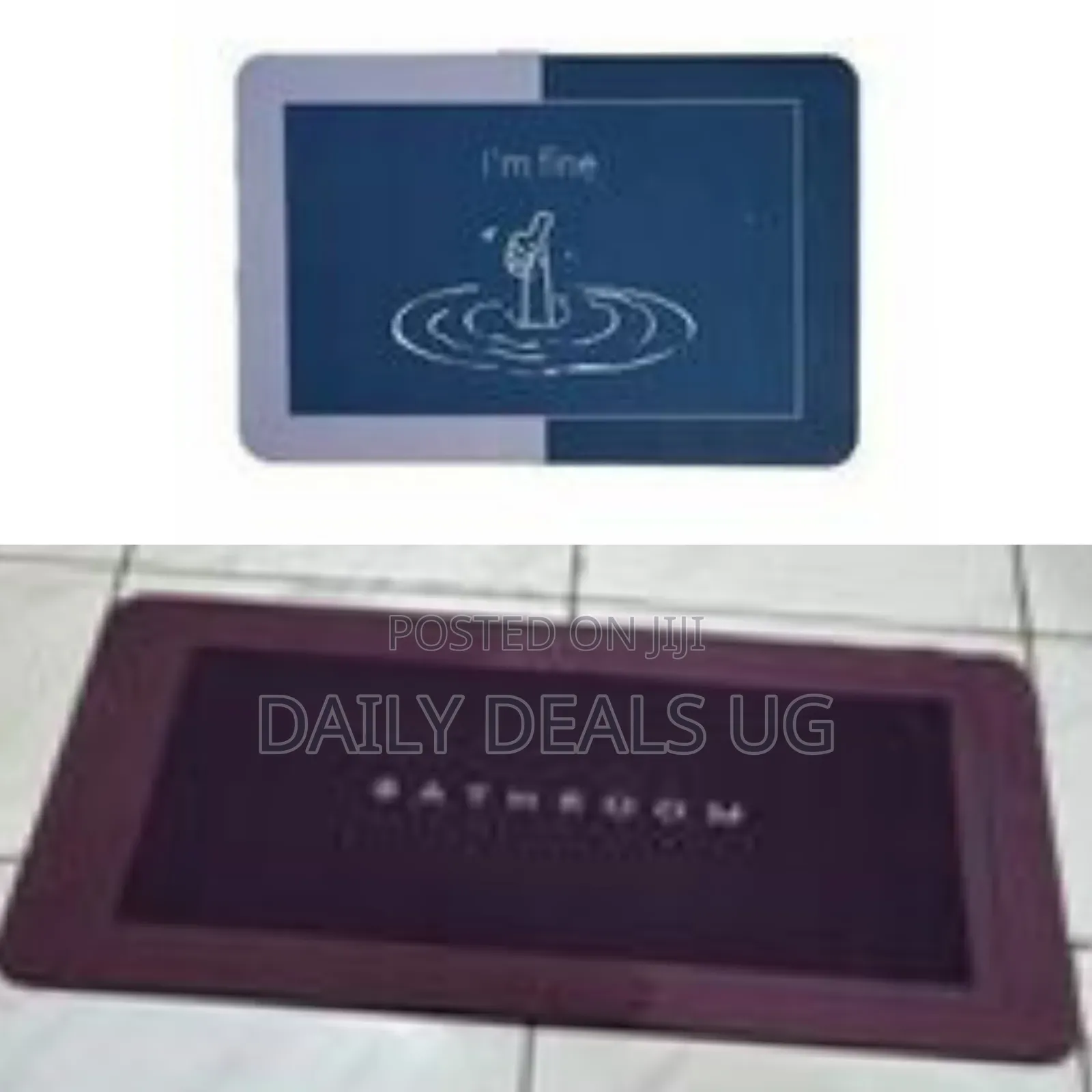 Water Absorbent Anti Slip Mats for Bathroom Kitchen Door Mat Anti Slip