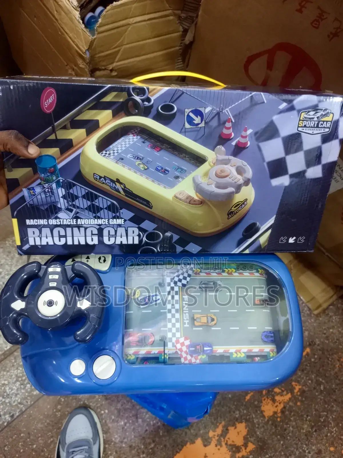 Children's Interactive Driving Simulation Toy
