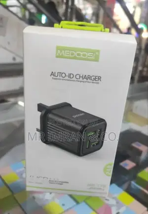 Medoosi Auto-Id 4ports Travel Charger.