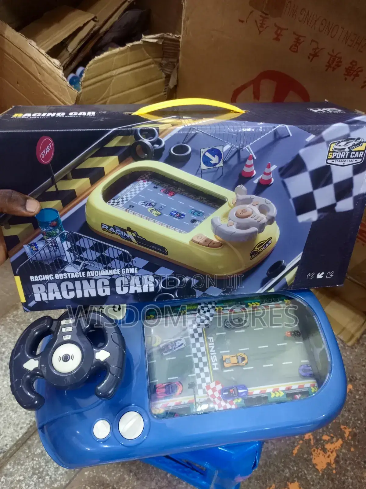 Children's Interactive Driving Simulation Toy