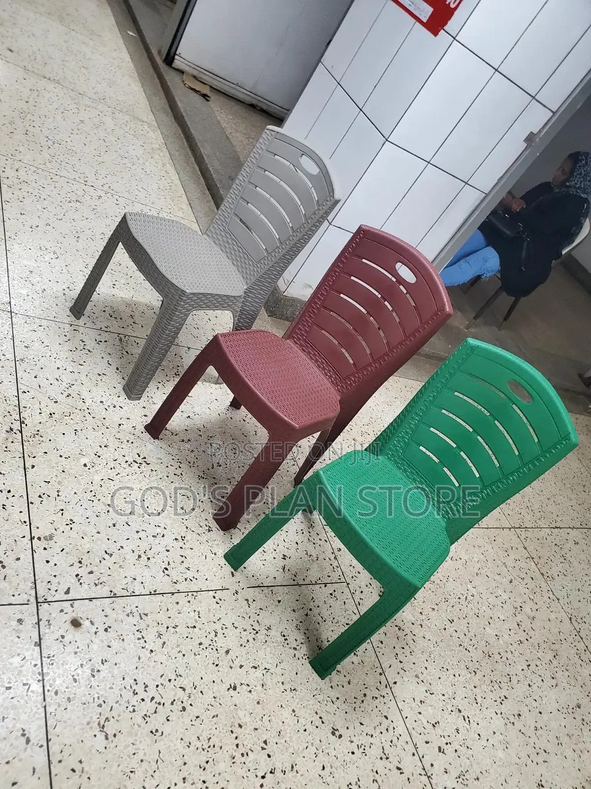 Eco Armless Plastic Chairs Plastic Chairs