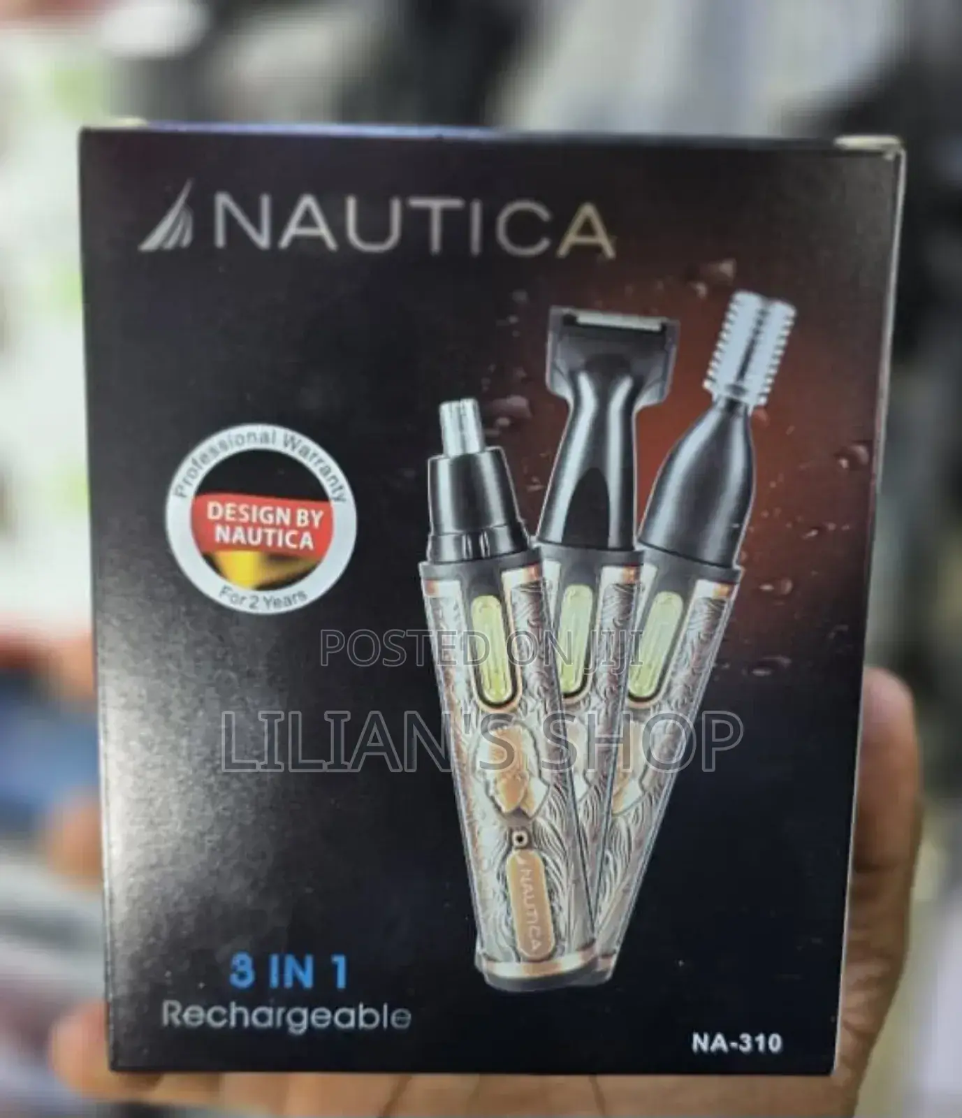 Nautica 3-in-1 Rechargeable Professional Hair Trimmer.