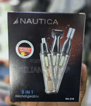 Nautica 3-in-1 Rechargeable Professional Hair Trimmer.