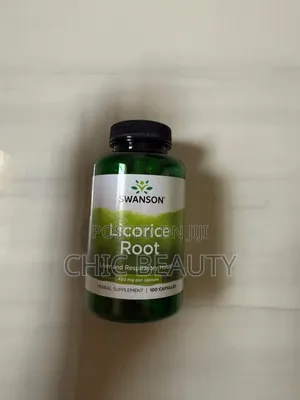 Swanson Licorice Root Liver and Respiratory Health 450mg 100 Capsules