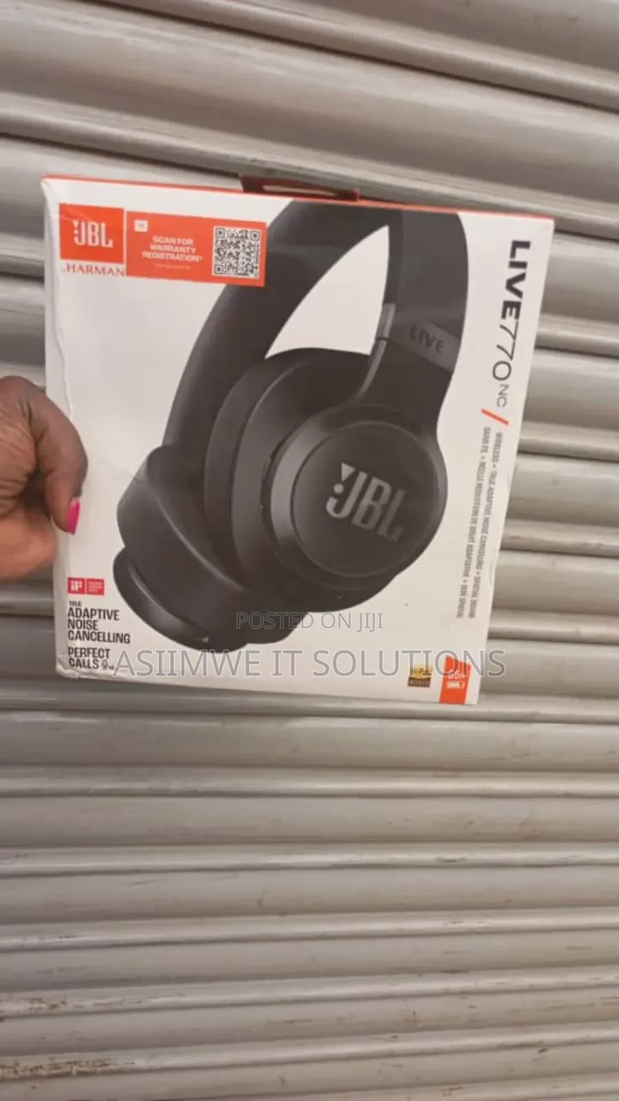 JBL Live 770nc Wireless Over-Ear Headphones
