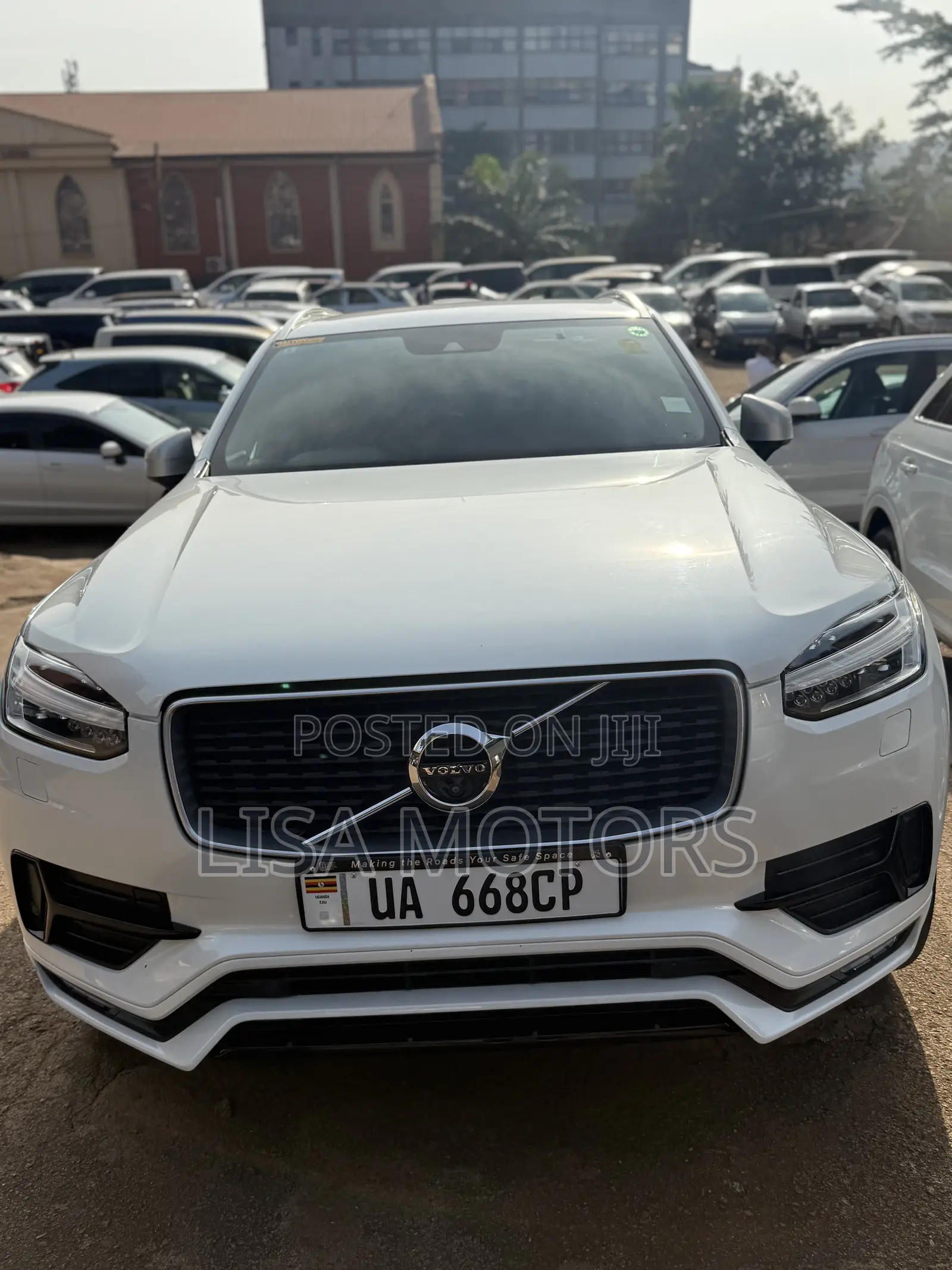 Volvo XC90 T6 R-Design AWD (2.0L 4cyl 8A) 2017 White