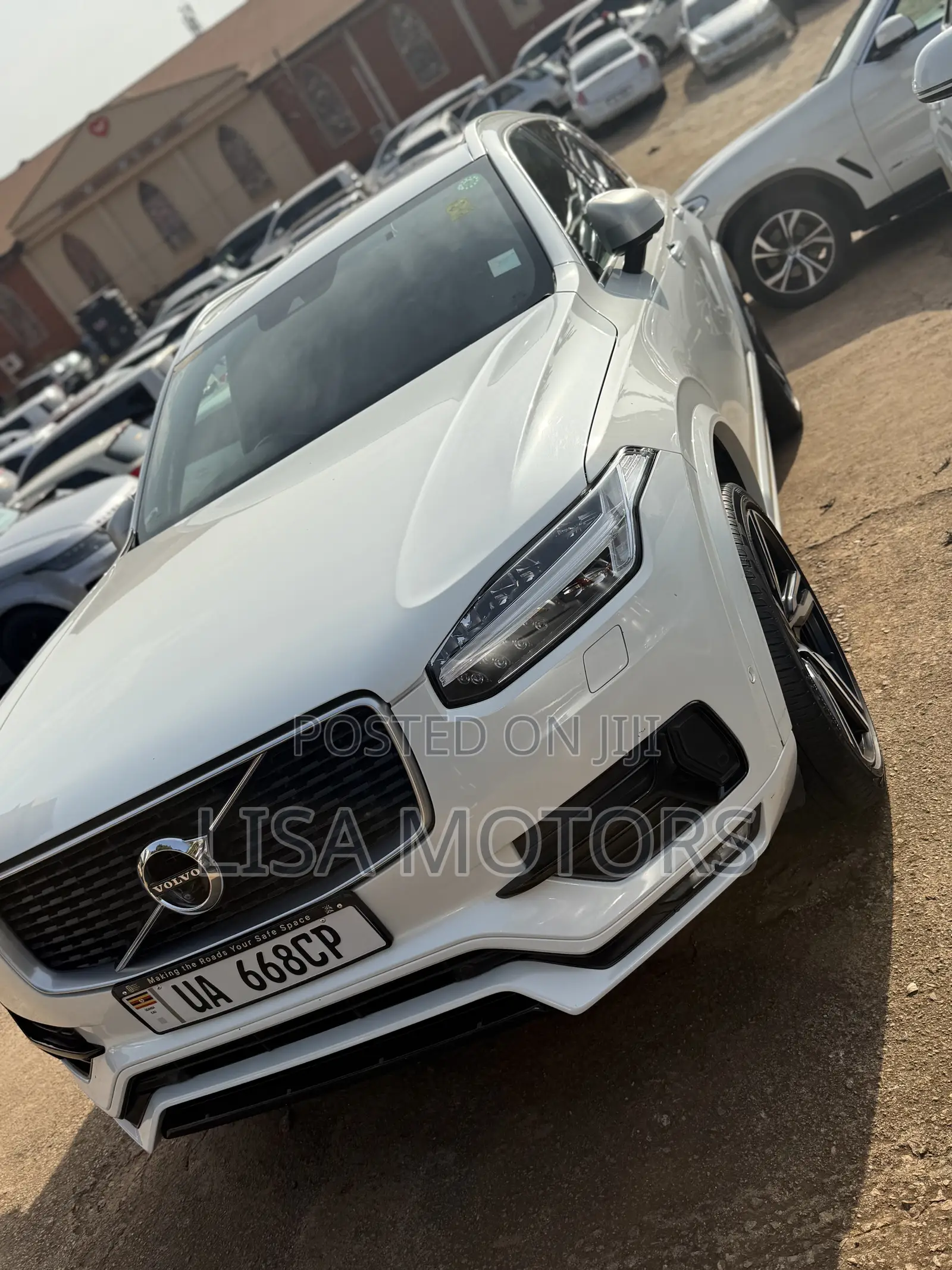 Volvo XC90 T6 R-Design AWD (2.0L 4cyl 8A) 2017 White