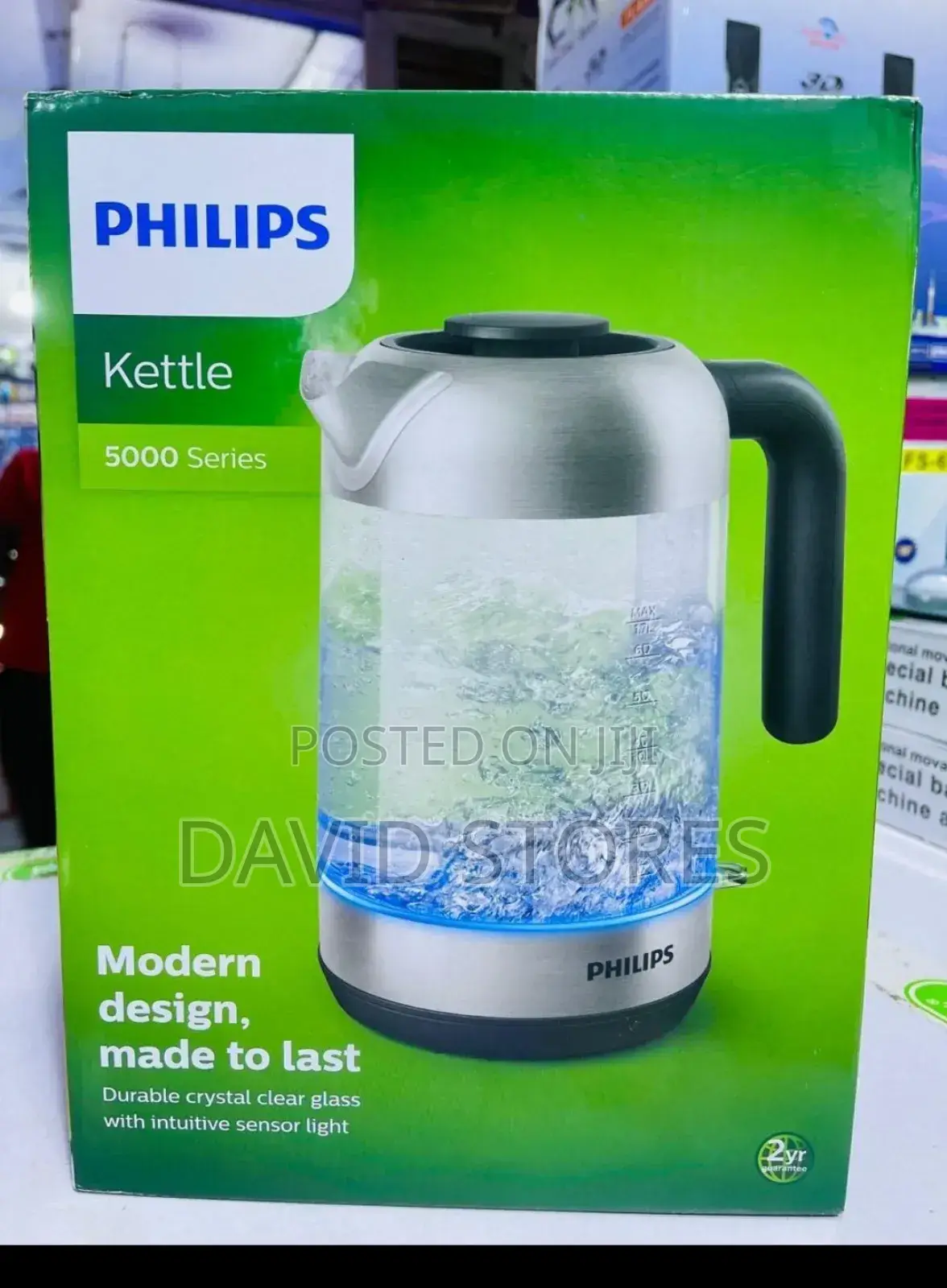 Philips Glass Electric Kettle 5000 Series