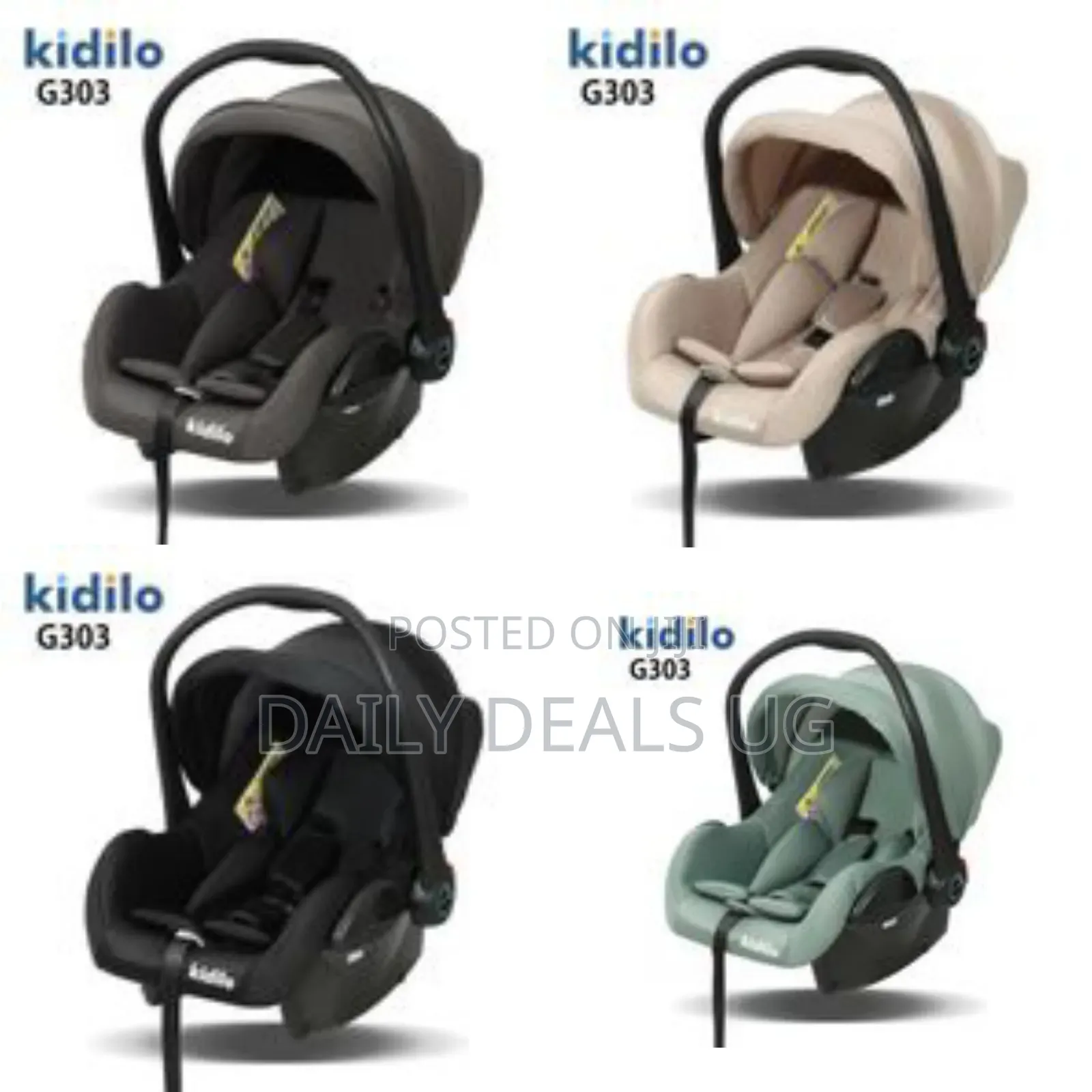 Portable Cotton Safety Infant Car Seat for Newborn Baby Carrier