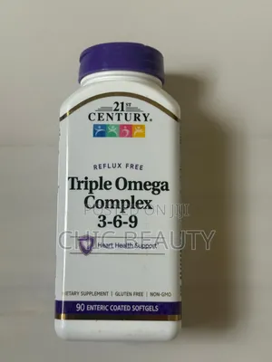 21st Century Triple Omega Complex 3-6-9 Heart Health 90 Soft Gels