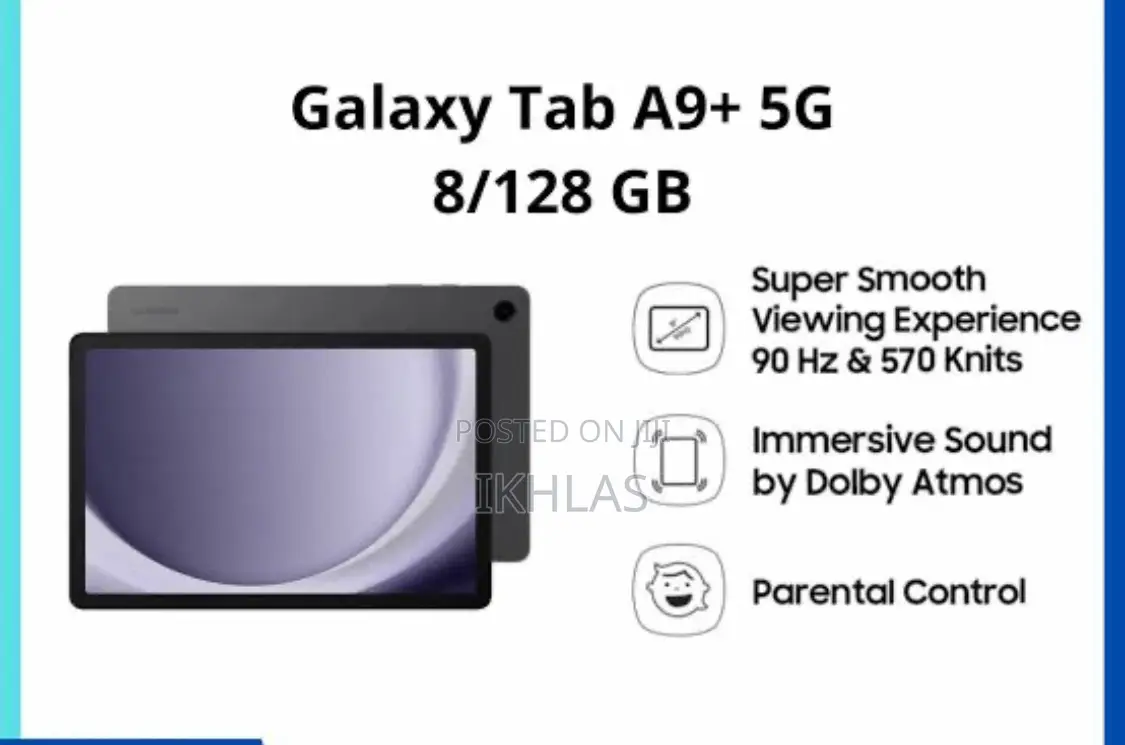 New Samsung Galaxy Tab A9+ 128 GB
