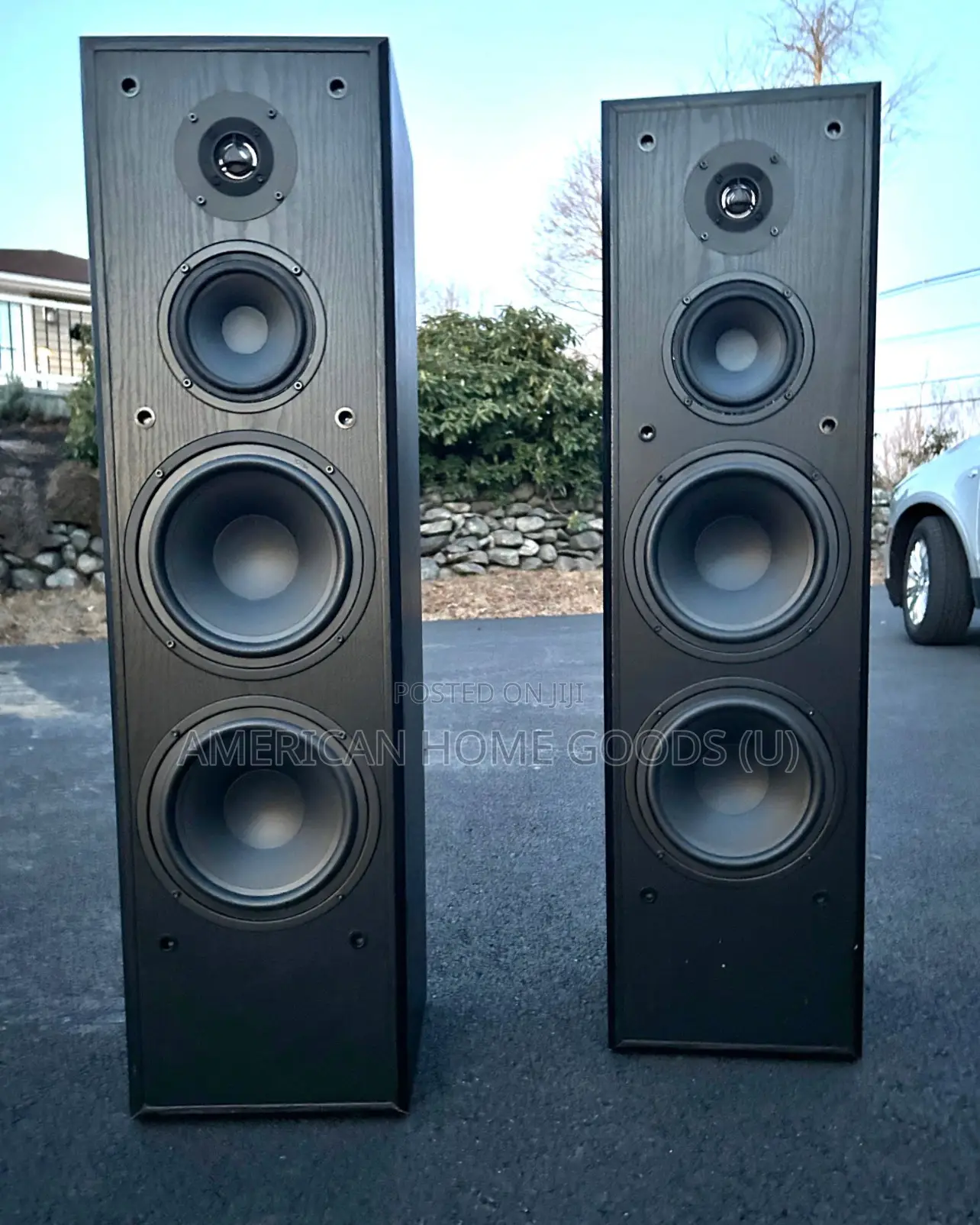 Denmark Tower Speakers Pair Model E830lr, 400 Watts, Very Loud