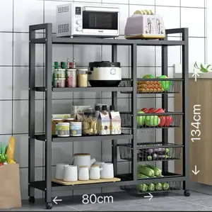 4-tier Metal Kitchen Organizer