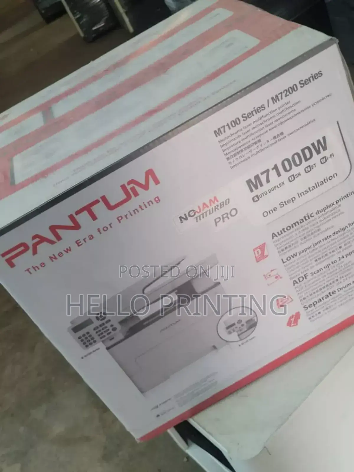 Pantum M7100dw - Compact , Fast Heavy Duty.