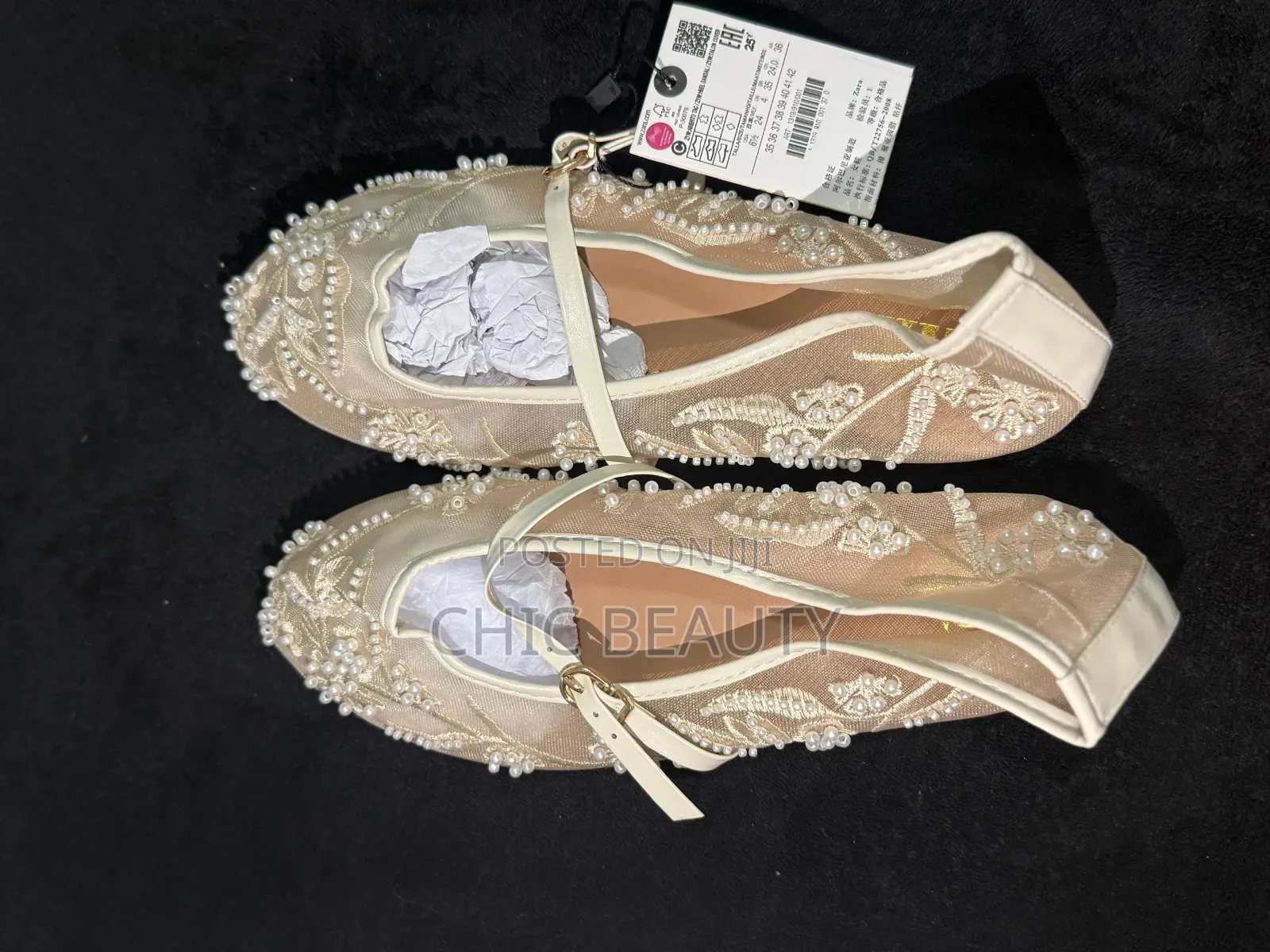 Women New Mesh Flat Pumps Size 39