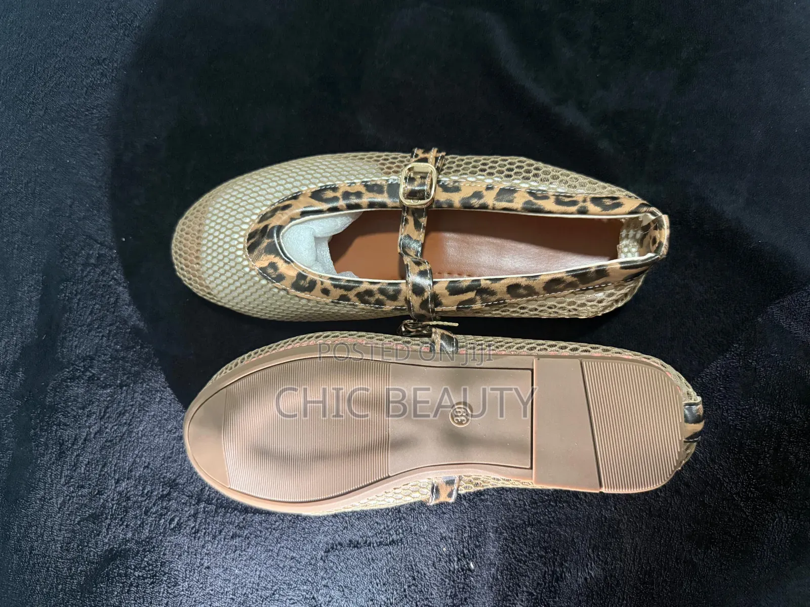 Women New Mesh Flat Pumps Size 39
