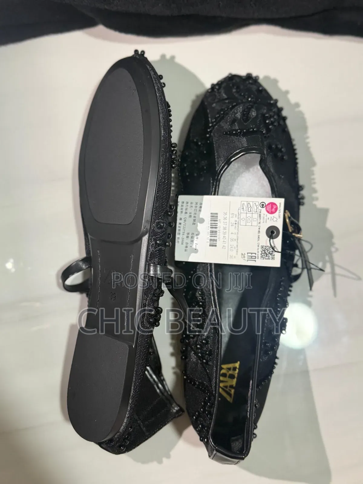 Women New Mesh Flat Pumps Size 39