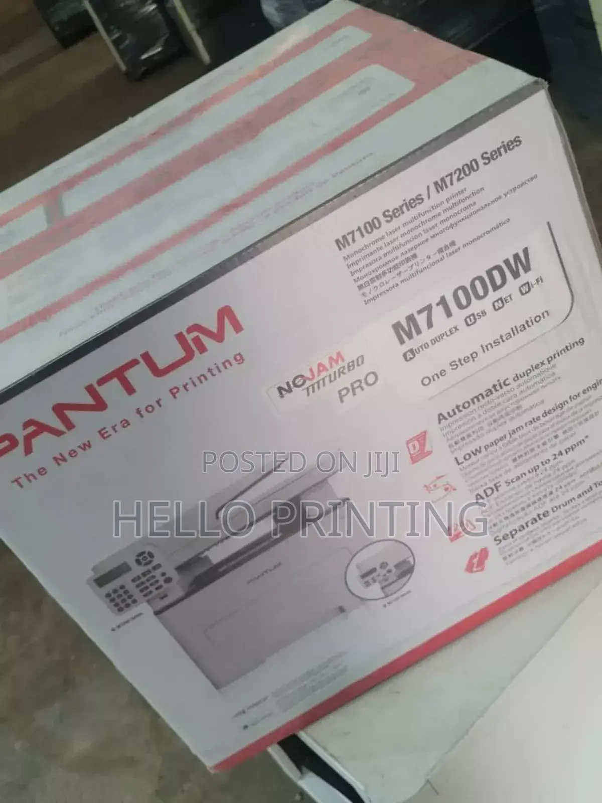Pantum M7100dw - Network Wireless Printing