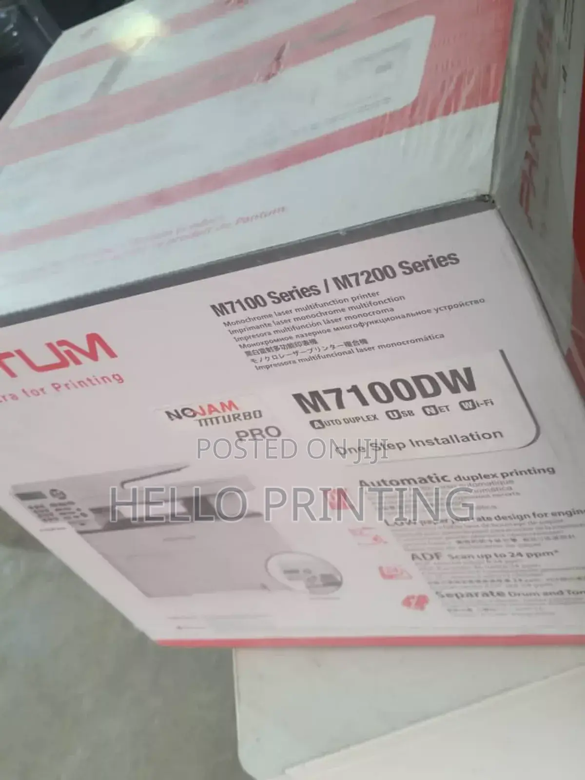 Pantum M7100dw - Laser Printer With Auto Duplex