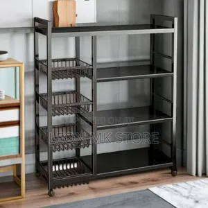 Metallic Kitchen Rack
