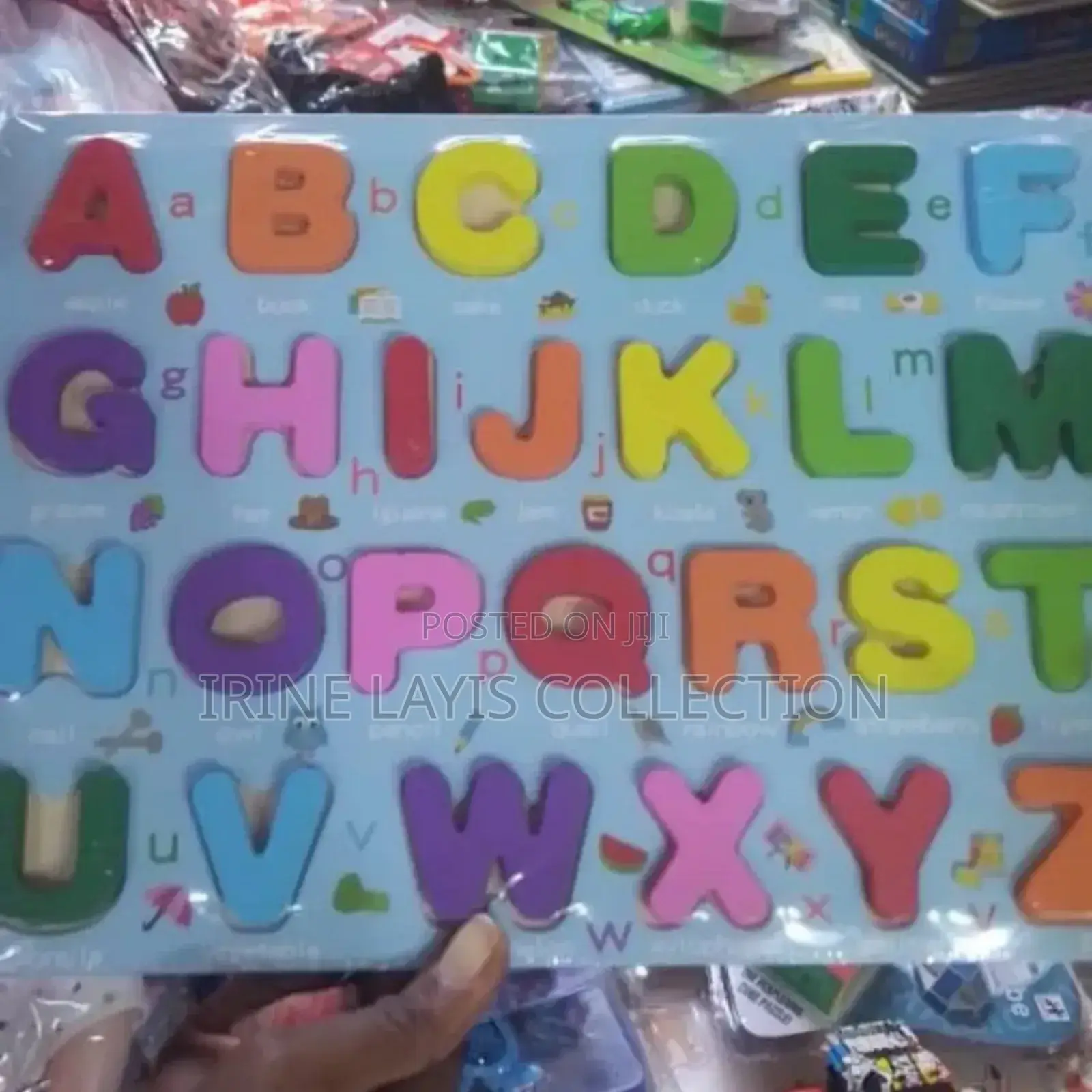 Kid's Learning Wooden Letters