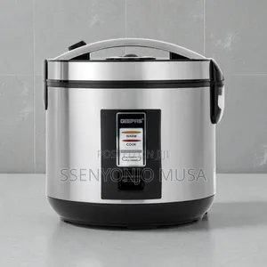 Geepas Rice Cooker 1.8l Grc4330 Stainless Steel-