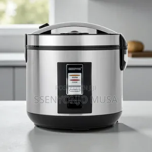 Geepas Rice Cooker 1.8l Grc4330 Stainless Steel-