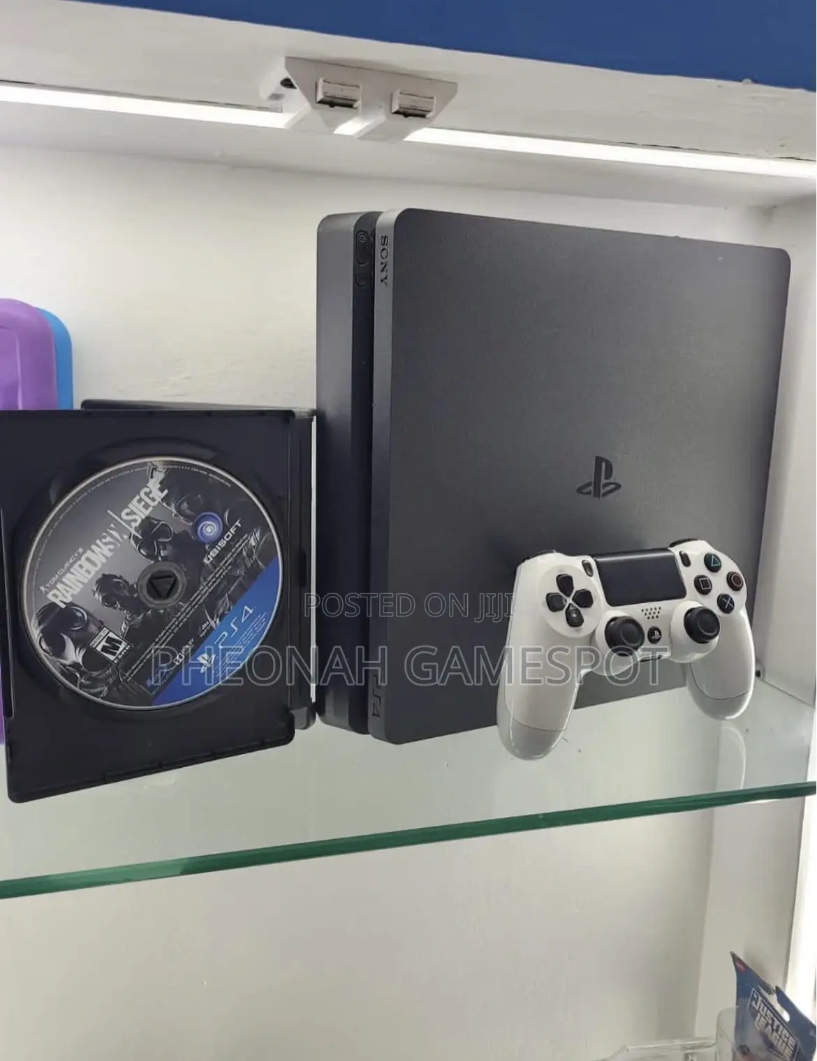 Ps4 With 2 Controllers and 11 Games, Reliable System Ready Today.
