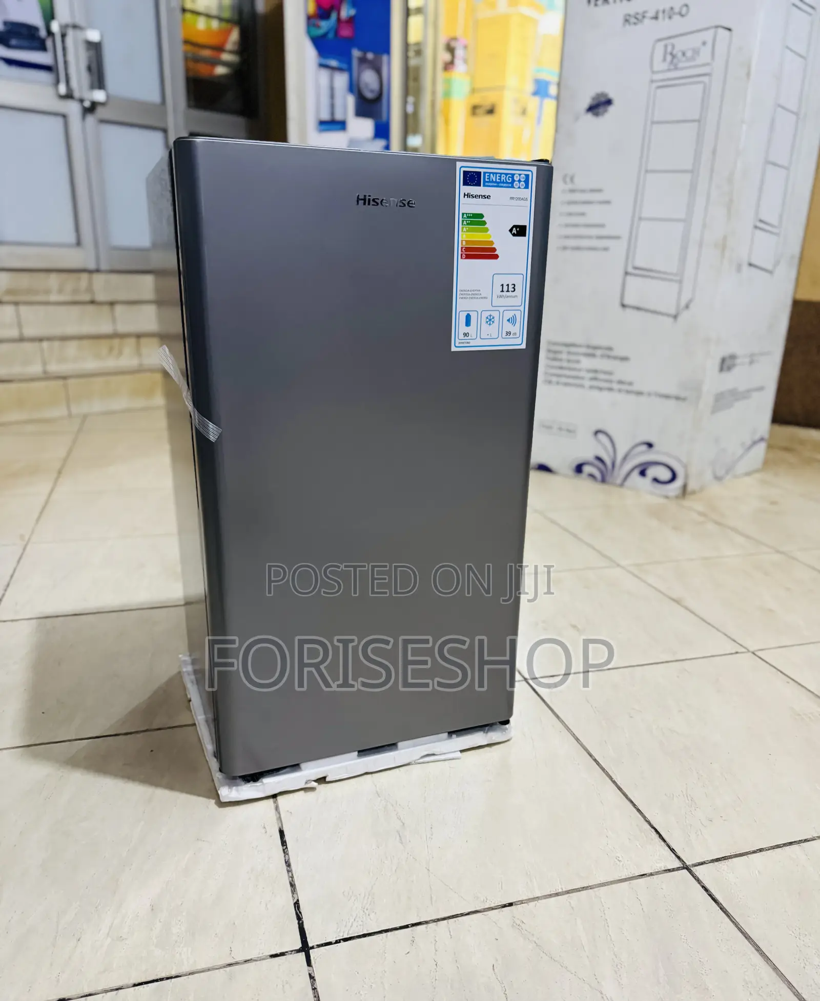 Hisense 120ltrs Single Door Fridge 2yrs Warranty