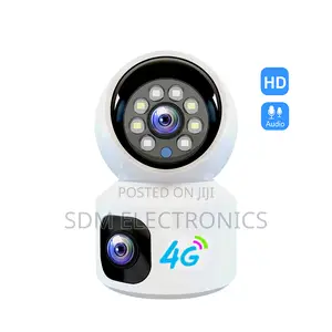 4g Dual Lens Security Camera – Hd + Night Vision + Two-Way Audio