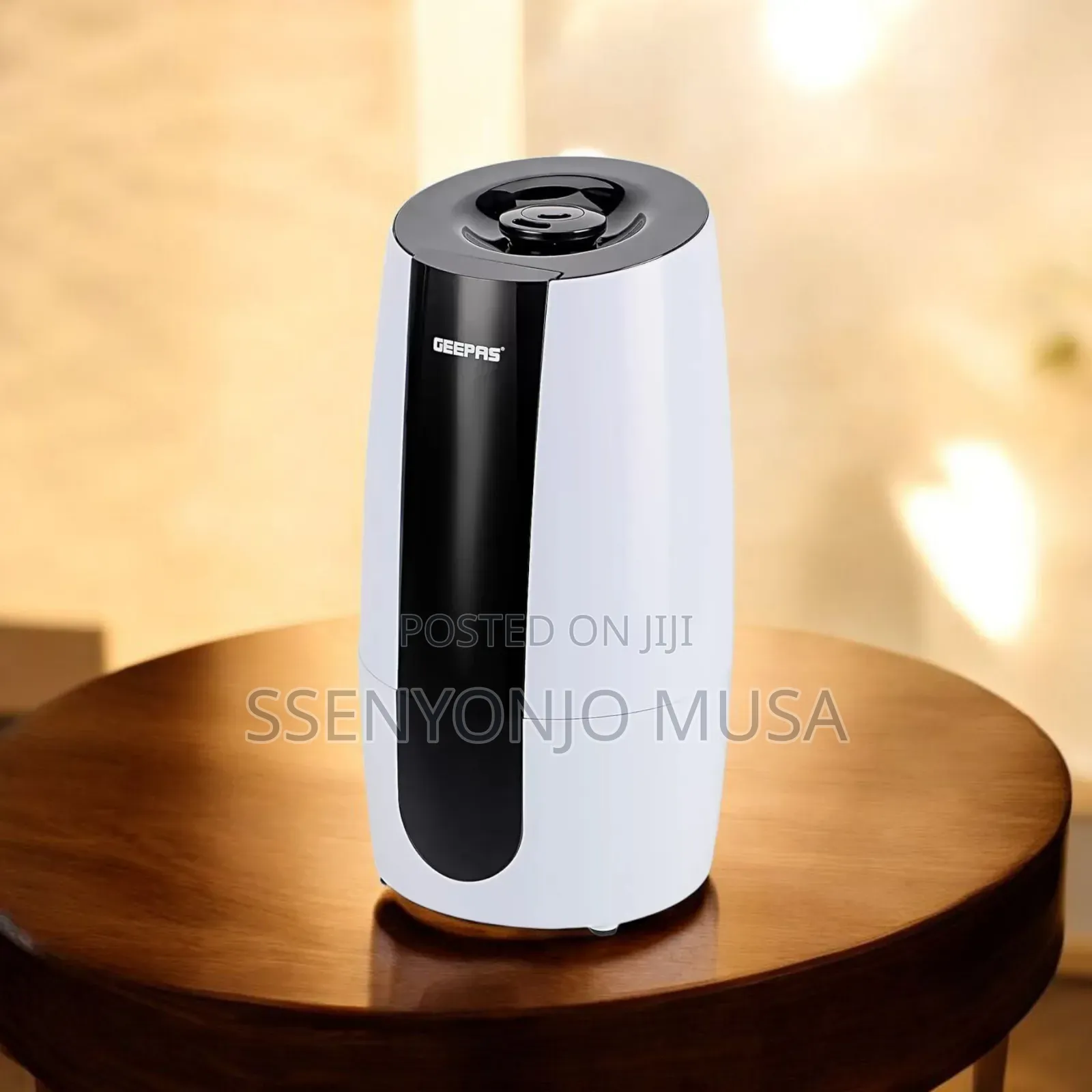 Geepas Humidifier Breathe Easy 2.6l Cool Mist Humidifier for Home Baby