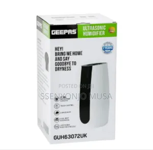 Geepas Humidifier 2.6l Ghu63072 Cool Mist For Large Rooms