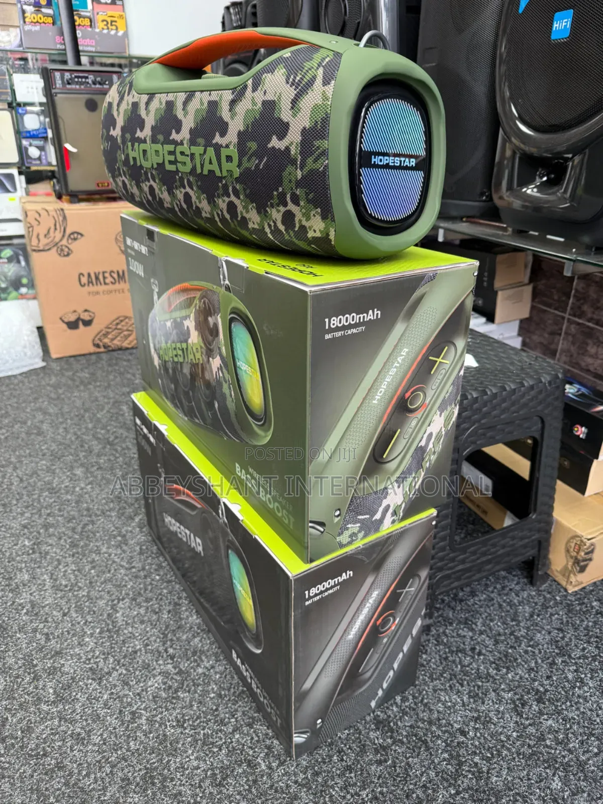 Speaker Hopestar Wireless Extra Bass Boost 100w Speaker