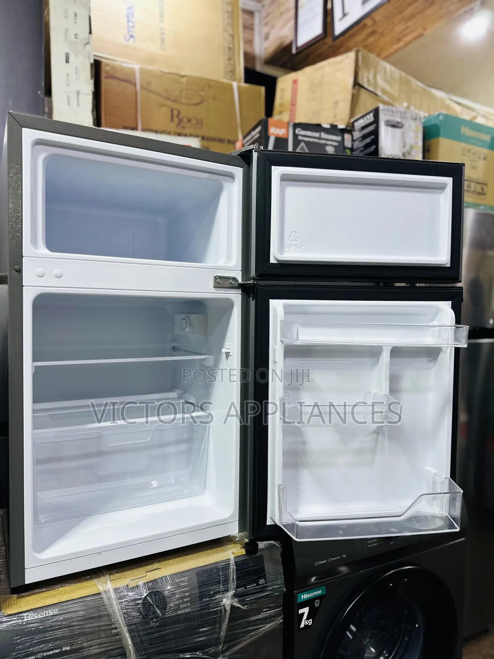 Hisense 120l Double Door Refrigerator