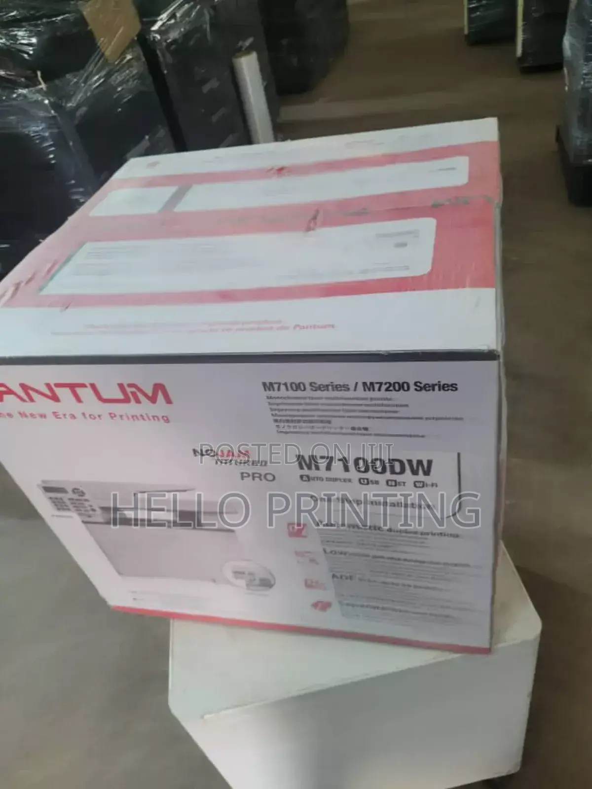 Pantum M7100dw - Sharp Text and Fast Output.