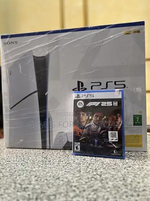 Ps5 Slim Disc Version Console New With A Game