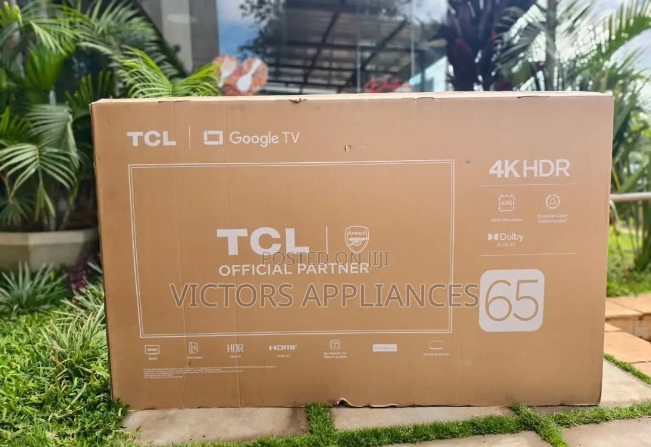 TCL 65” HDR Google Tv New Model