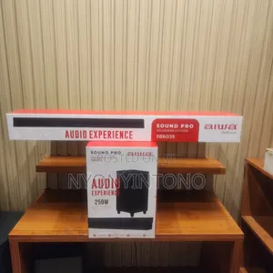 Aiwa 250w Sound Bar With Hdmi, Fm Radio, Bluetooth Heavy Bass Sb6035