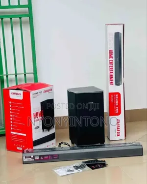 Aiwa 450w 4.1ch Sound Bar With Fm Radio, Hdmi, Bluetooth Sb8320