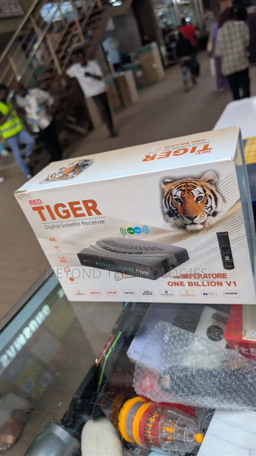 Tiger One Billion High Resolution Decoder