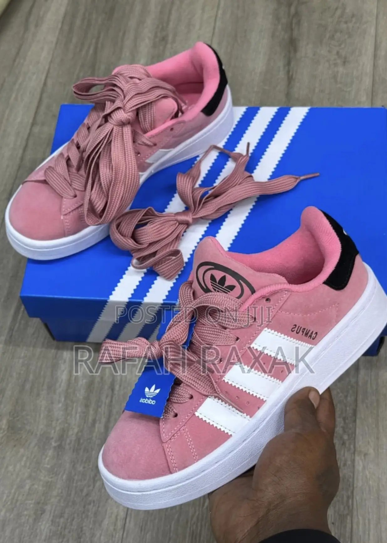Original Women’S Pink Adidas Campus Oos Sneakers