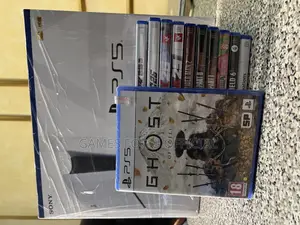 Ps5 Slim Disc Version Console Wit Ghost Of Yotei