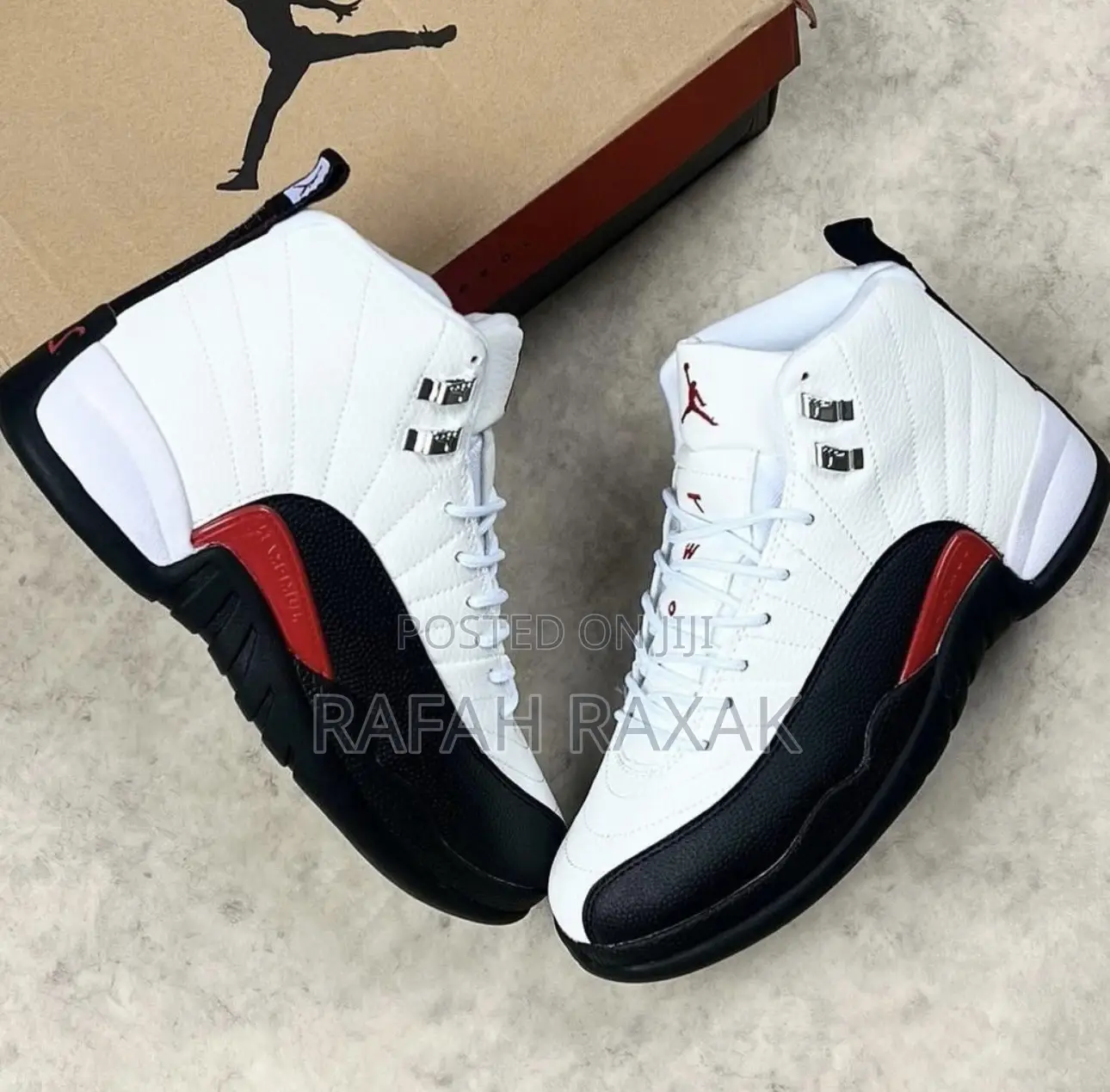 Original Men’S Air Jordan 12 Retro “Taxi Flip” Sneakers